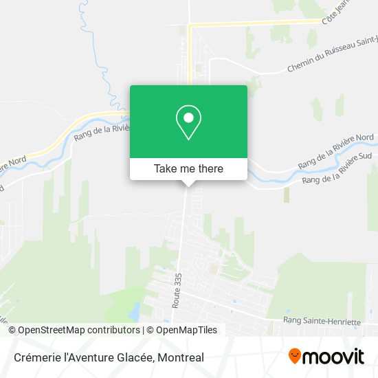 Crémerie l'Aventure Glacée map