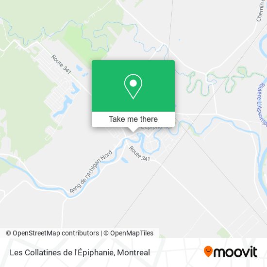Les Collatines de l'Épiphanie map