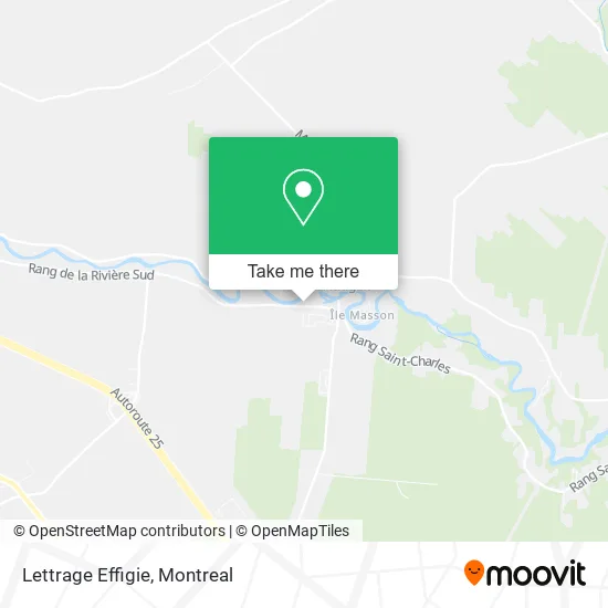 Lettrage Effigie map