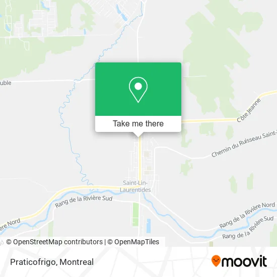 Praticofrigo map