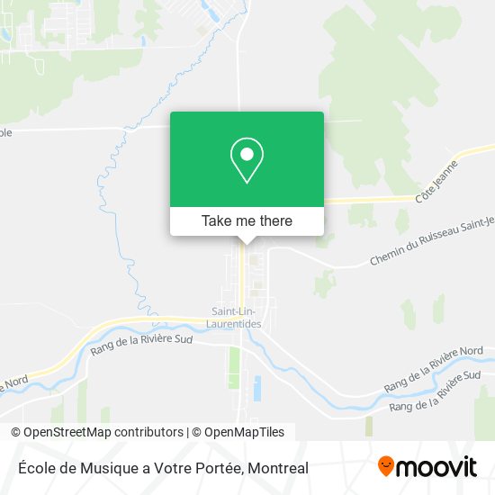 École de Musique a Votre Portée map