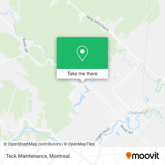 Teck Maintenance map