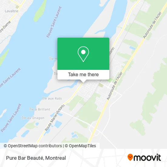 Pure Bar Beauté map