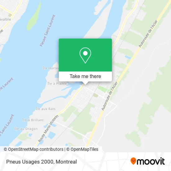 Pneus Usages 2000 map