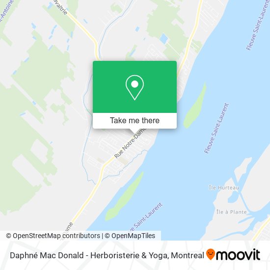 Daphné Mac Donald - Herboristerie & Yoga map