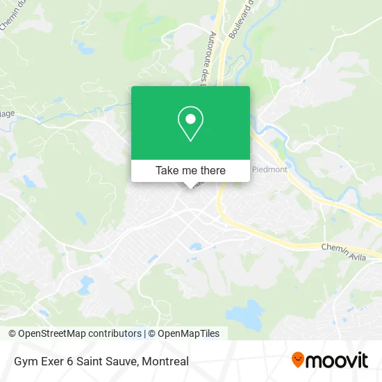 Gym Exer 6 Saint Sauve map
