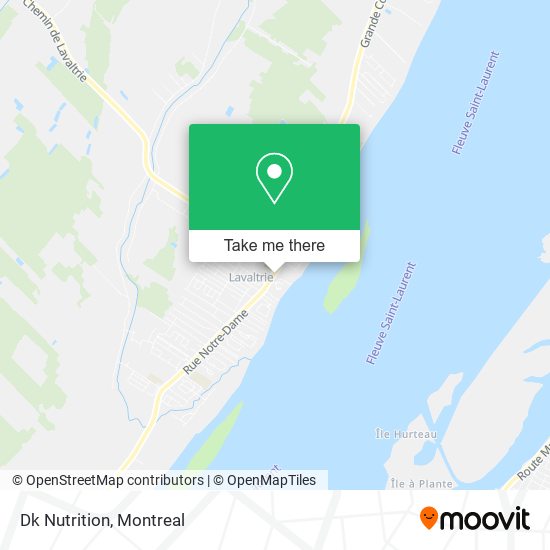 Dk Nutrition map