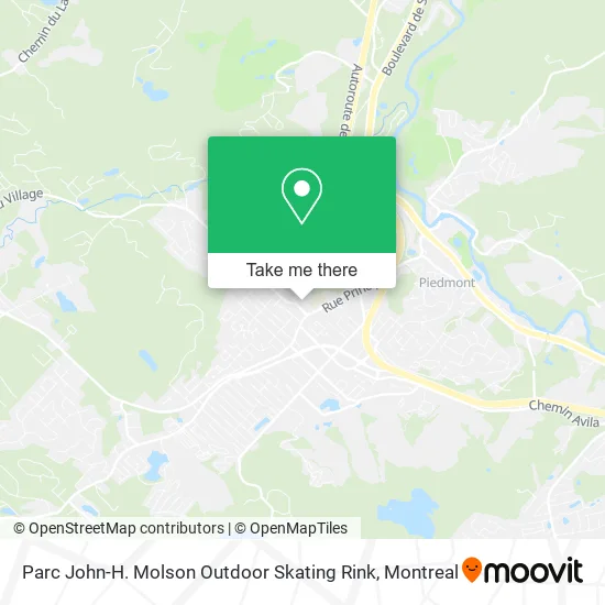 Parc John-H. Molson Outdoor Skating Rink map