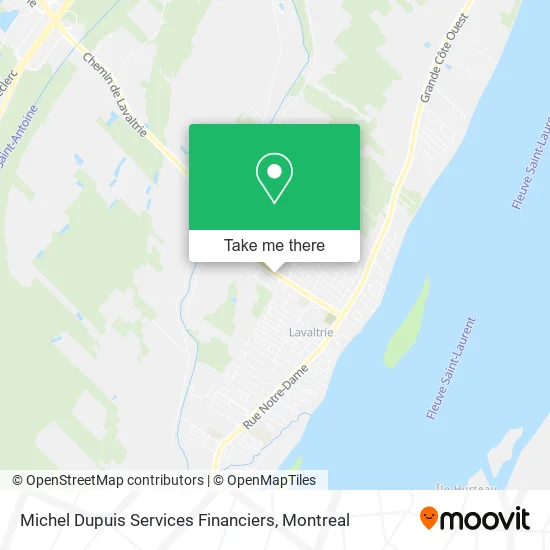 Michel Dupuis Services Financiers map