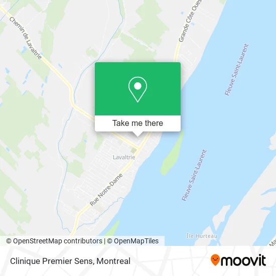 Clinique Premier Sens map