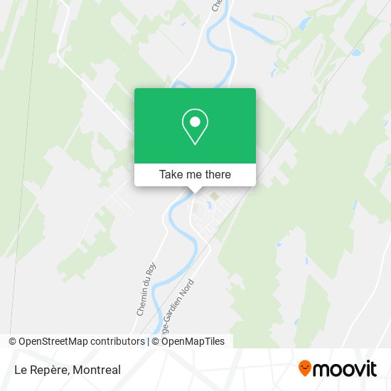 Le Repère map