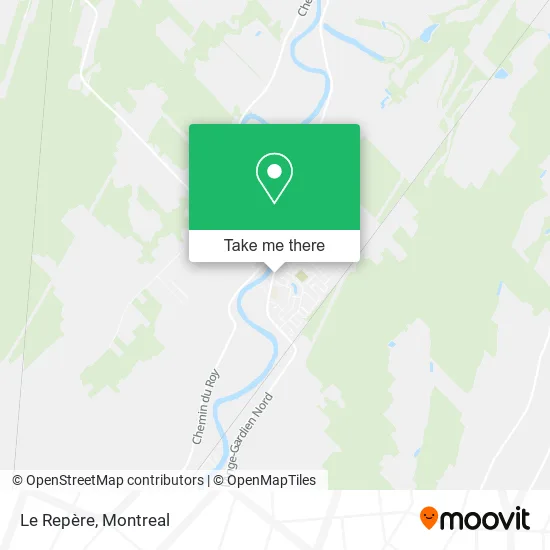Le Repère map