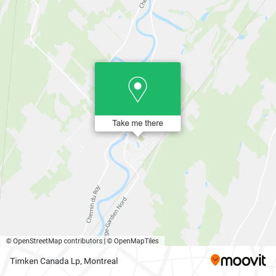 Timken Canada Lp map