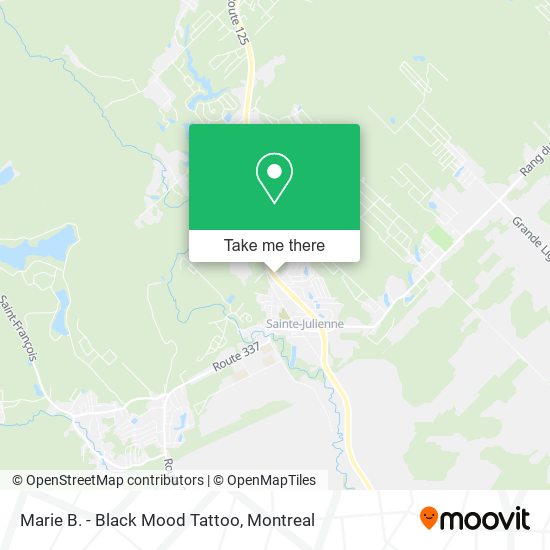 Marie B. - Black Mood Tattoo map