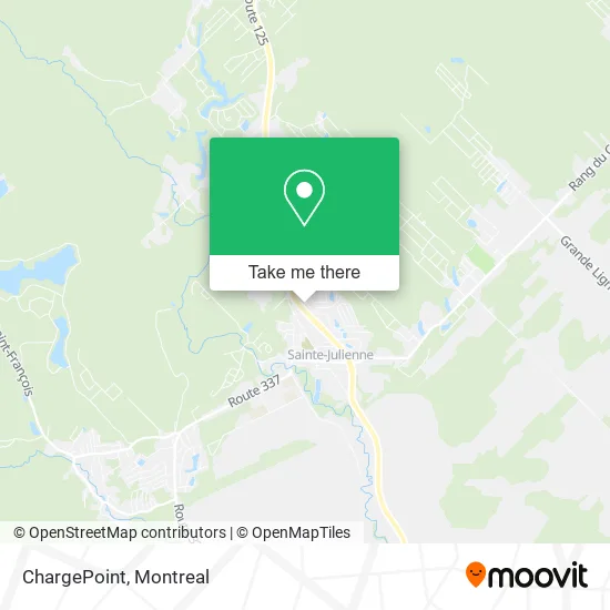 ChargePoint map