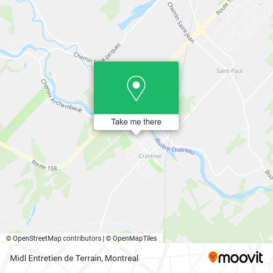 Midl Entretien de Terrain map