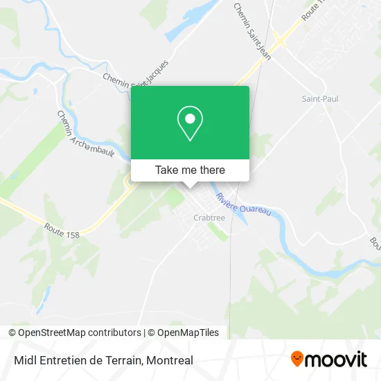 Midl Entretien de Terrain map