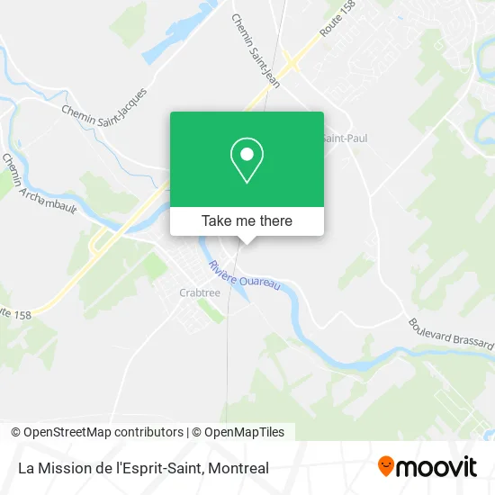 La Mission de l'Esprit-Saint map