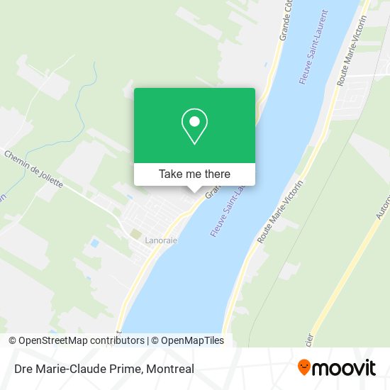 Dre Marie-Claude Prime map