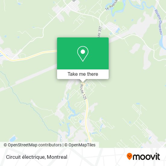Circuit électrique map