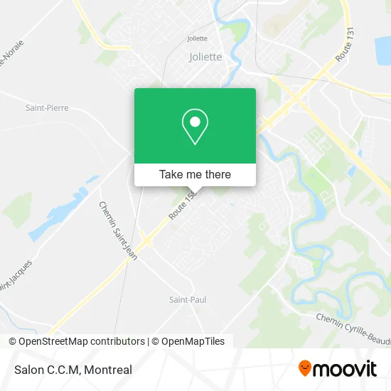 Salon C.C.M map