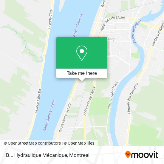 B.L Hydraulique Mécanique map