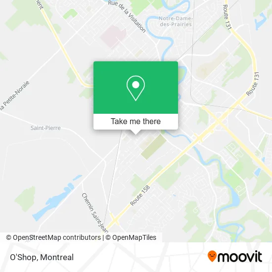 O'Shop map
