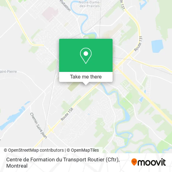 Centre de Formation du Transport Routier (Cftr) map