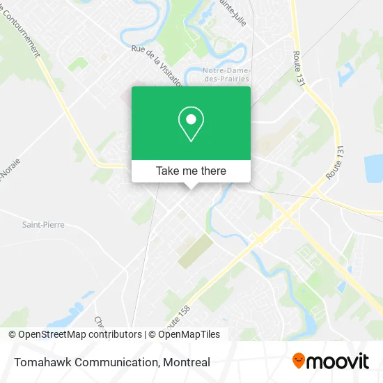 Tomahawk Communication map