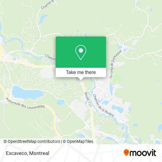 Excaveco map