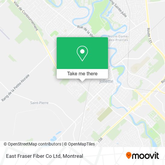 East Fraser Fiber Co Ltd map