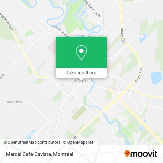Marcel Café-Caviste map