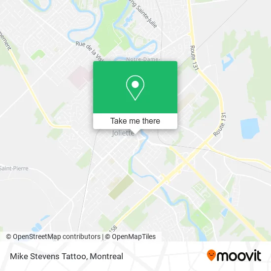 Mike Stevens Tattoo map