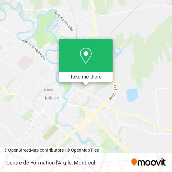 Centre de Formation l'Argile map