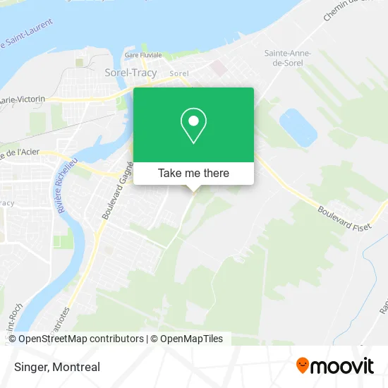 Singer map