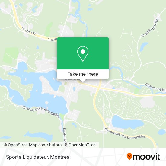 Sports Liquidateur map