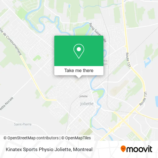 Kinatex Sports Physio Joliette map