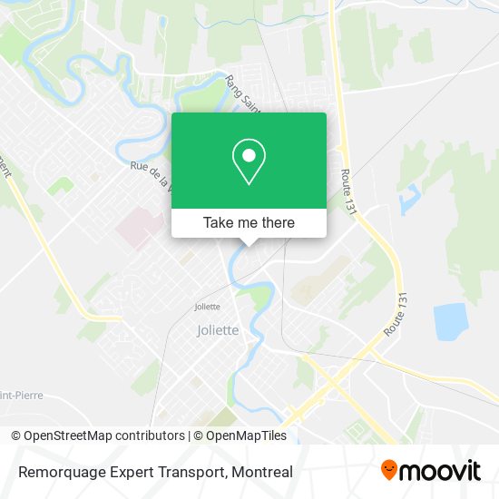 Remorquage Expert Transport map