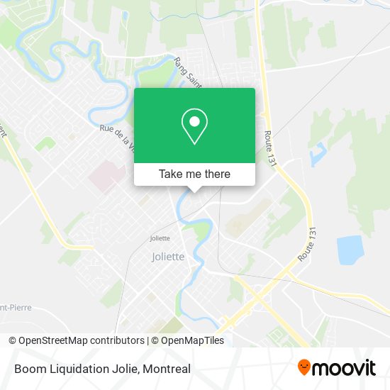 Boom Liquidation Jolie map