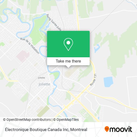 Électronique Boutique Canada Inc map