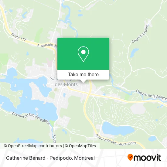 Catherine Bénard - Pedipodo map