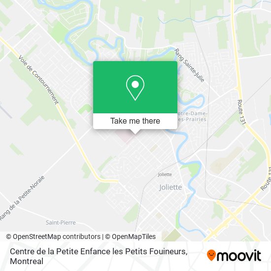 Centre de la Petite Enfance les Petits Fouineurs map