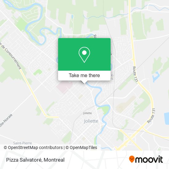 Pizza Salvatoré map