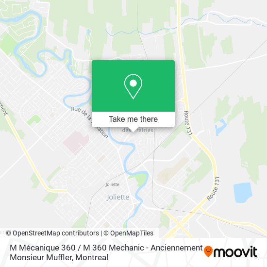 M Mécanique 360 / M 360 Mechanic - Anciennement Monsieur Muffler map