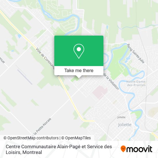 Centre Communautaire Alain-Pagé et Service des Loisirs map