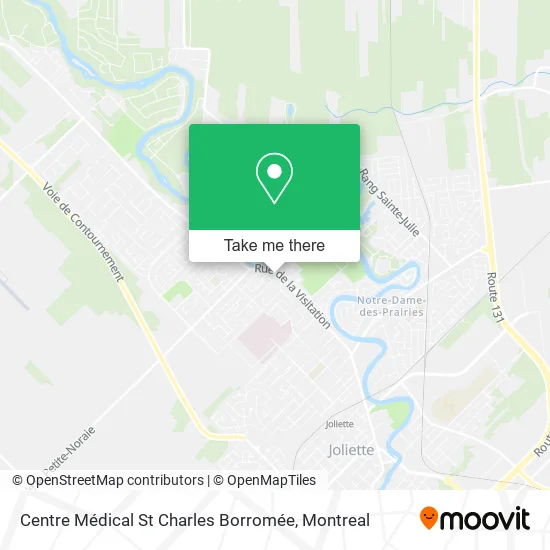 Centre Médical St Charles Borromée map