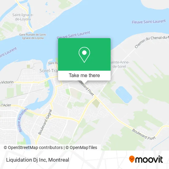 Liquidation Dj Inc map