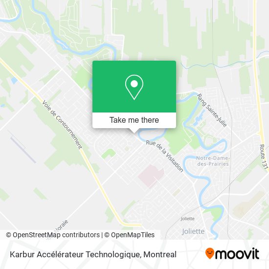 Karbur Accélérateur Technologique map