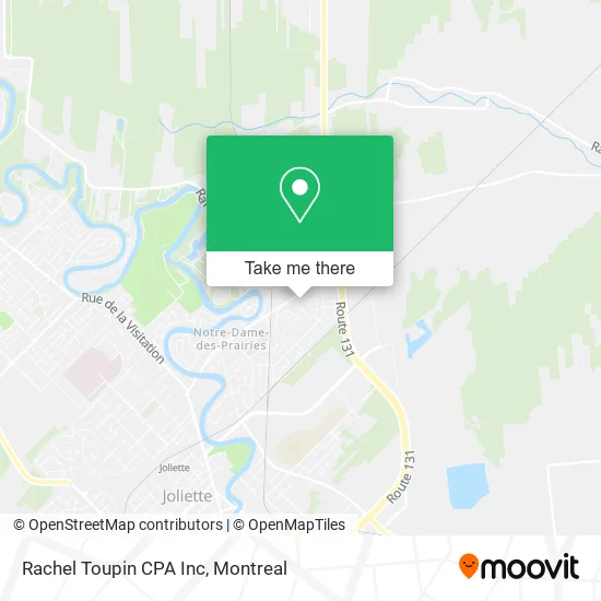 Rachel Toupin CPA Inc map