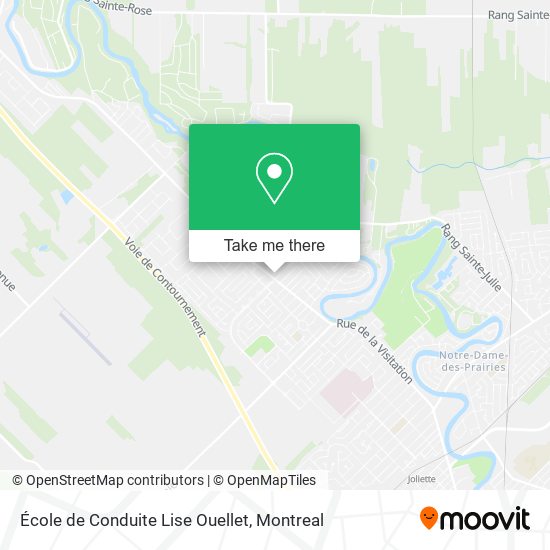 École de Conduite Lise Ouellet map